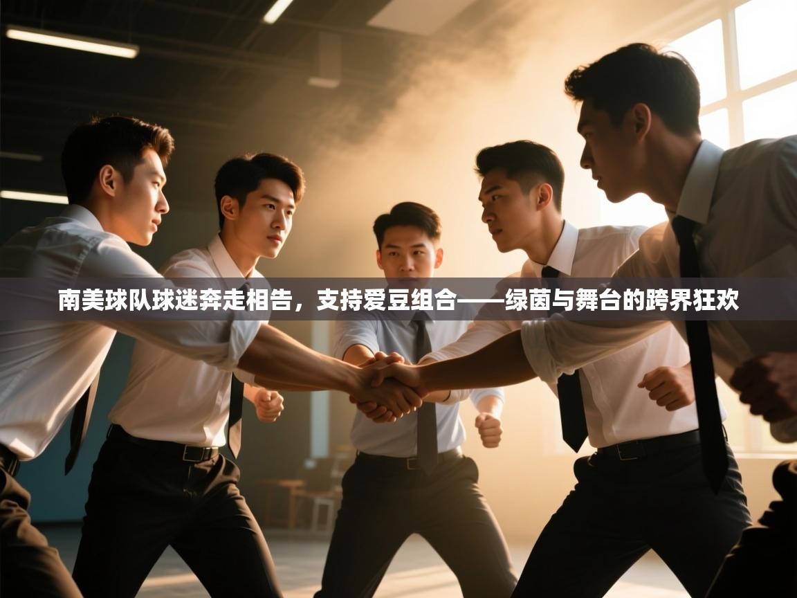 南美球队球迷奔走相告，支持爱豆组合——绿茵与舞台的跨界狂欢  第2张